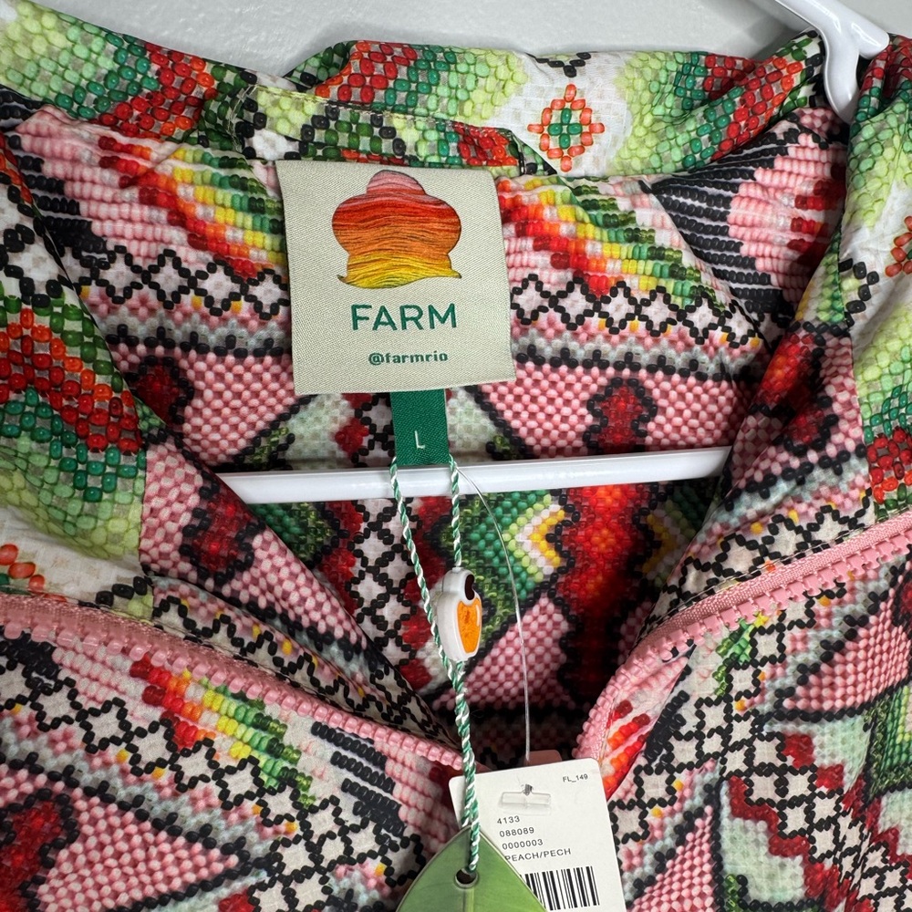 Farm Rio Parrot Patterned Jacket - Picture 3 of 5